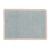 C & F Home Fringed Woven Sea Glass Reversible Rectangle Placemat