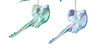 Kurt Adler Iridescent Acrylic Stingray Ornament
