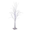 Kurt Adler Winter White Fairy LED Lighted 4' Slim Christmas Twig Tree