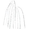Kurt Adler Iridescent Sequin White Cascading Spray