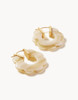 Spartina 449 Mod Daisy Hoop Earrings