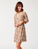 Spartina 449 Alisa Pepper Hall Batik Wrap Dress