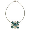 Origin Clusters Square Pendant Necklace
