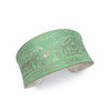 Anju Silver Plated Patina Cuff Bracelet