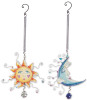 Sunset Vista Solar System Spring Dangle Bouncy Face