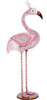 Mark Roberts Tall Jeweled 53.5" H Statement Stuffed Flamingo Bird
