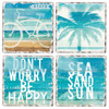 Beachscapes 4 Pack Coaster Set