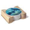 Manatees In Sunlight Coasters in Holder Set