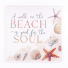 A Walk On The Beach Canvas Wall Art