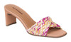Bottero Capa Salto Raffia Weave Dress Sandal 