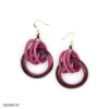 Tagua Tiffany Hoop Rings Earrings