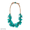 Tagua Mariposa Butterfly Wings Chunky Necklace