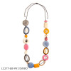 Tagua Eliana Multiple Shapes Necklace