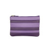 ili New York Key Ring Colorblock Leather Coin Purse