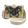 Mary Frances Butterfly Fantasy Crossbody Clutch Purse