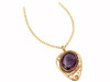Anju Janya Mixed Metal Amethyst Necklace