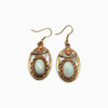 Anju Janya Mixed Metal Amazonite Earrings