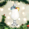 Old World Christmas Pina Colada Glass Tree Ornament