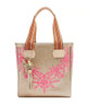 Consuela Brit Embossed Snake Journey Tote Bag