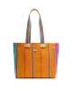 Consuela Checked Out Quatro Large Carry All Tote Bag