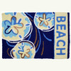 Jellybean Sand Dollars Beach Floor Accent Rug