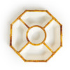 Two's Company Bamboo Chip and Dip Dish