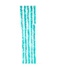 Kurt Adler Iridescent Tinsel Super Bright Christmas Teal Blue Cascade Light 5 Strand Set