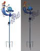 Sunset Vista Mermaid Spinning Garden Stake Solar Light  