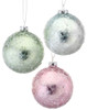 Pearlized Glass Ball Ornaments