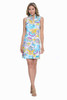 Aryeh Carla Mock Neck Zip Dress Umbrellas
