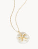 Spartina 449 Star  Sand Mother of Pearl Gold Long Necklace