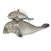 Baby and Mom Manatee Christmas Tree Ornament