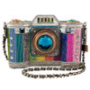 Mary Frances Life In Color Camera Purse Crossbody Handbag