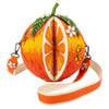 Mary Frances Fresh Squeezed Orange Crossbody Purse