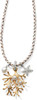 Brighton Sea Dreamer Gold Coral Long Necklace