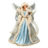 Regency Blue Seashore Blue  Angel Tree Top Figurine