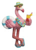 December Diamonds Roman Beach Party Flamingo Christmas Tree Ornament