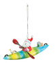 Cape Shore Santa Kayaking Christmas Tree Ornament