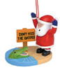 Cape Shore Santa Don't Feed The Gators Christmas Tree Ornament