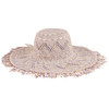 Women's Frayed Edge Lavender Sun Hat