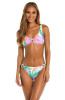 Sunshine 79 Fantasy Vacation Over The Shoulder Bralette Swim Top