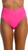 La Blanca Cross Over High Waist Swim Bottoms