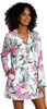 La Blanca Mystic Palms Lace Up Tunic Swimsuit Cover Up