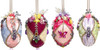 Mark Roberts Elegant Jeweled Easter Egg Set of 4