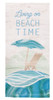Coastal Tranquility Beach Time Tea Towel  