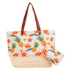 Sun N Sand Bilboa Beach Casuals Straw Bottom Tote Bag