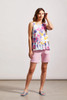 Tribal Audrey Fit Patch Pockets Versatile Hem Lily Pink Jean Shorts