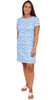 Sailor Sailor Marina Sailing Away Print Dress