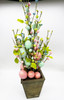 Fantastic Craft Coastal Easter Egg Tree In A Wooden Pot