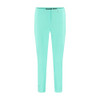 Robell Rose 09 Light Mint Green Slim-Fit Pants